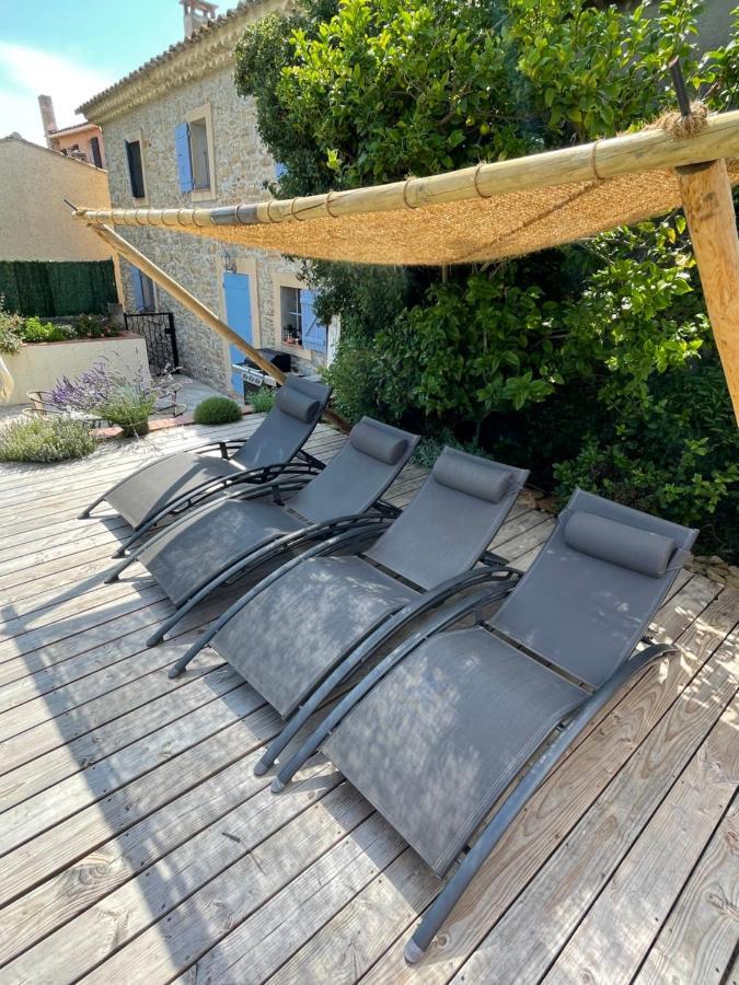 Mas Provencale Jardin Piscine Villa แซ็งต์-ซีร์-ซูร์-แมร์ ภายนอก รูปภาพ